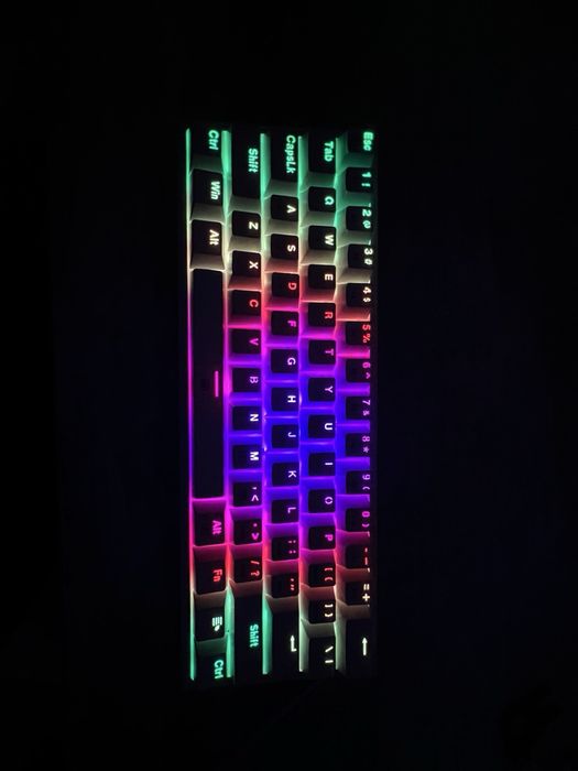 Клавіатура Redragon K617W-RGB White