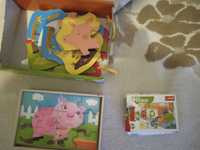 Gry i puzzle dla dzieci (2-5 lat) - 9 zestawów!