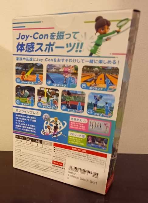 Nintendo Switch Sports versão Japonesa, suporta Português