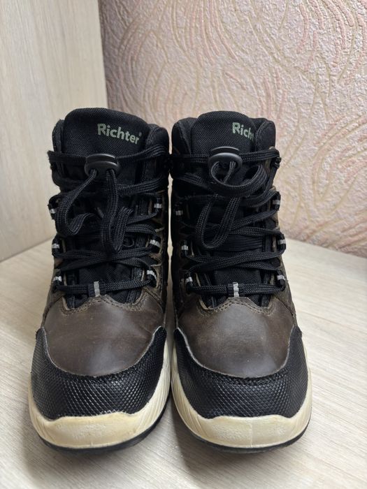 Зимние кожаные ботинки, термоботинки Ricosta.