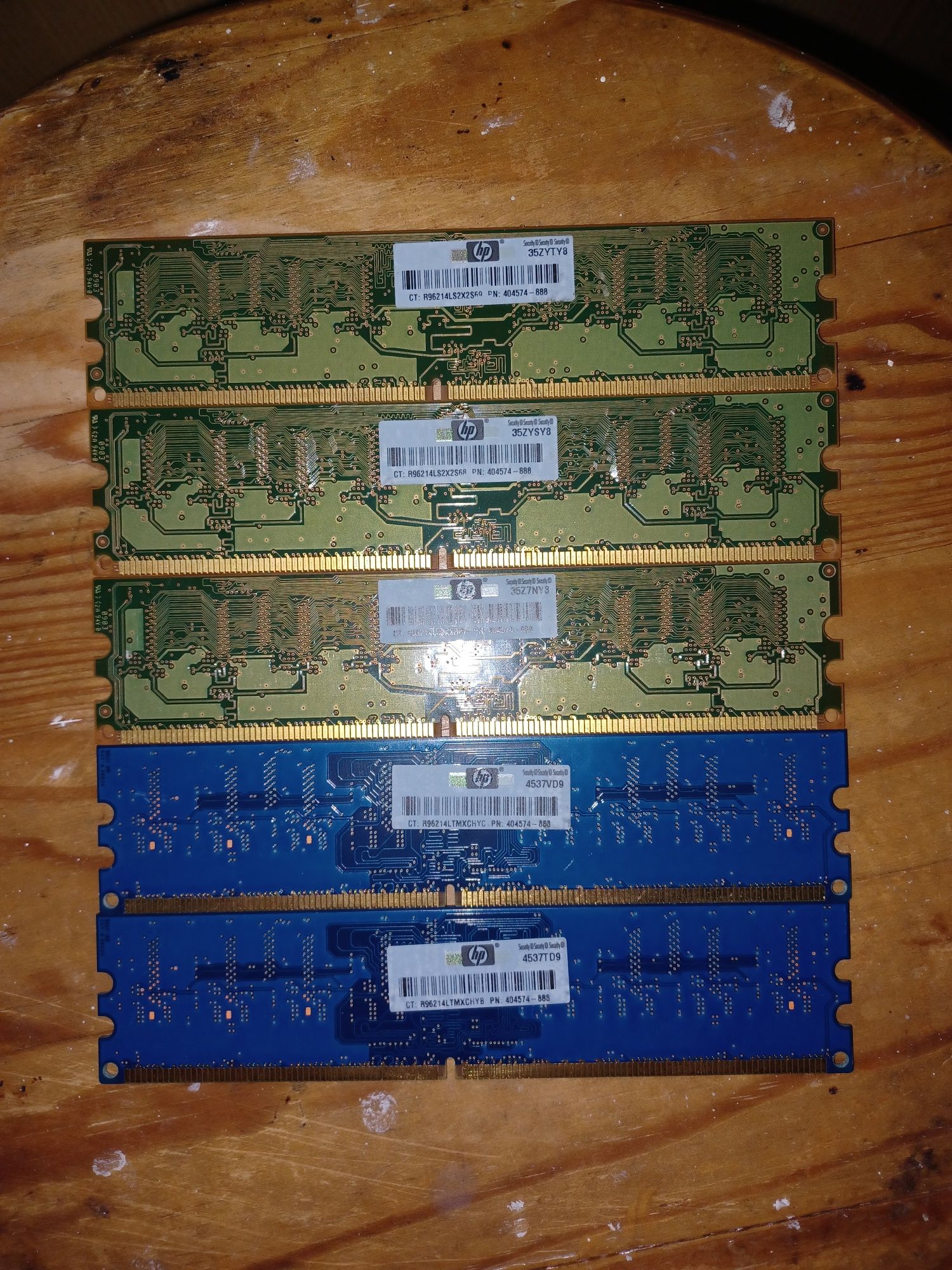 Memórias RAM 1 GB