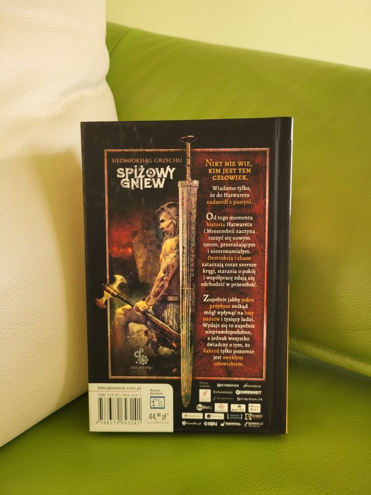 "Spiżowy gniew" Michał Gołkowski