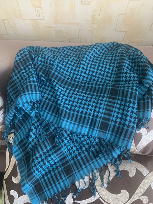 Хустина рафатка бізюзово-чорна