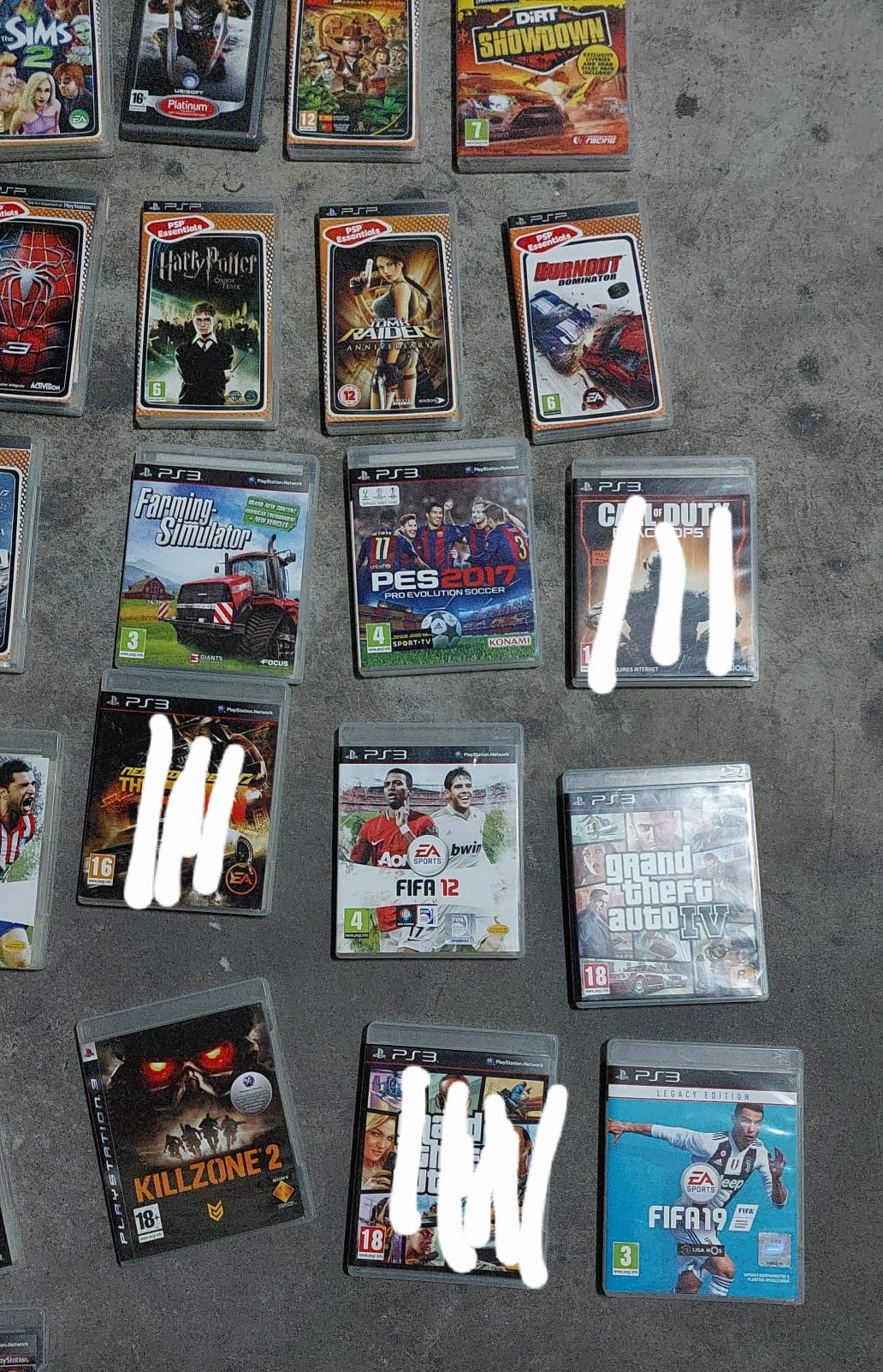 Vendo jogos da playstation 3 e psp