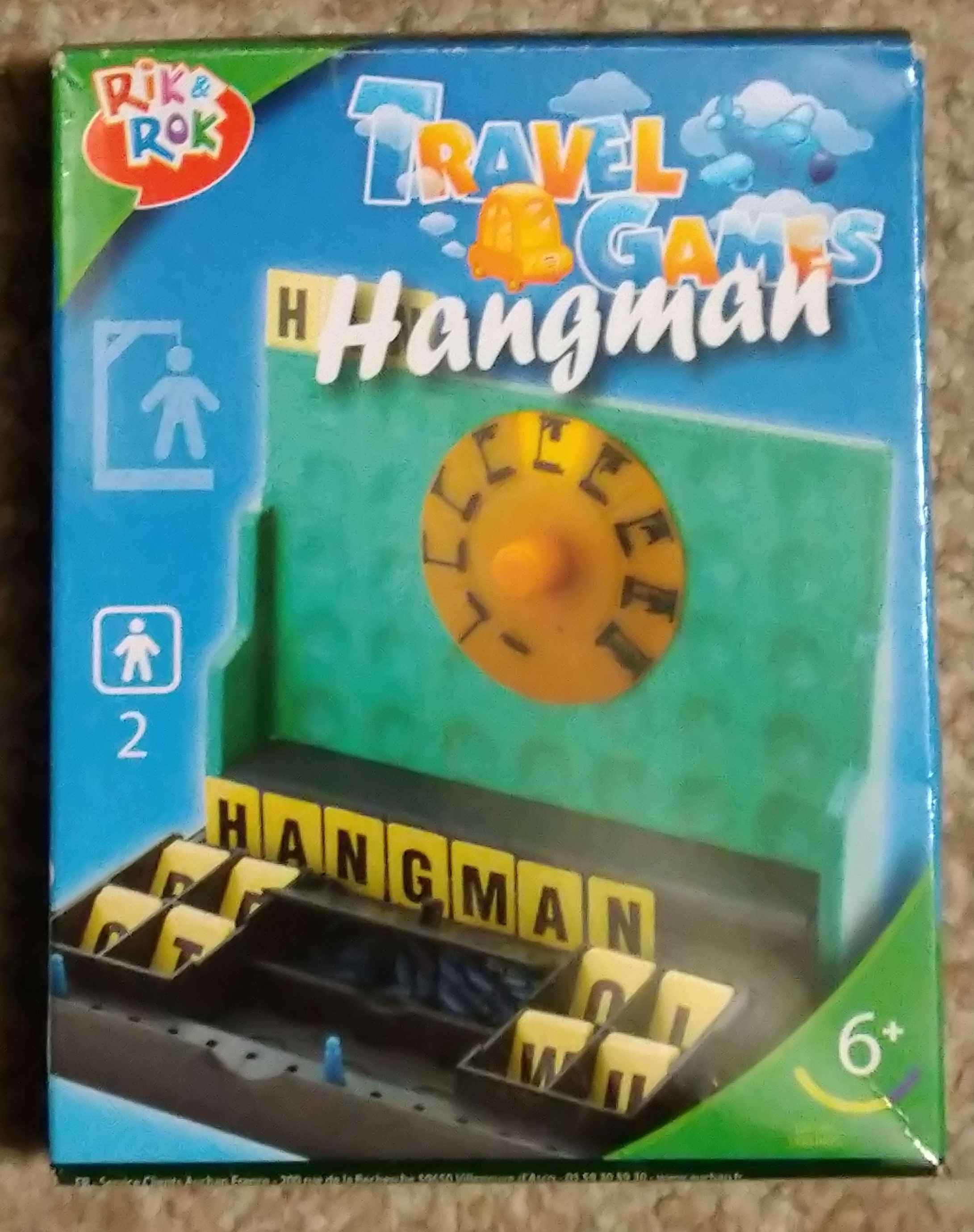 Podróżna gra planszowa Hangman TM Rik & Rok