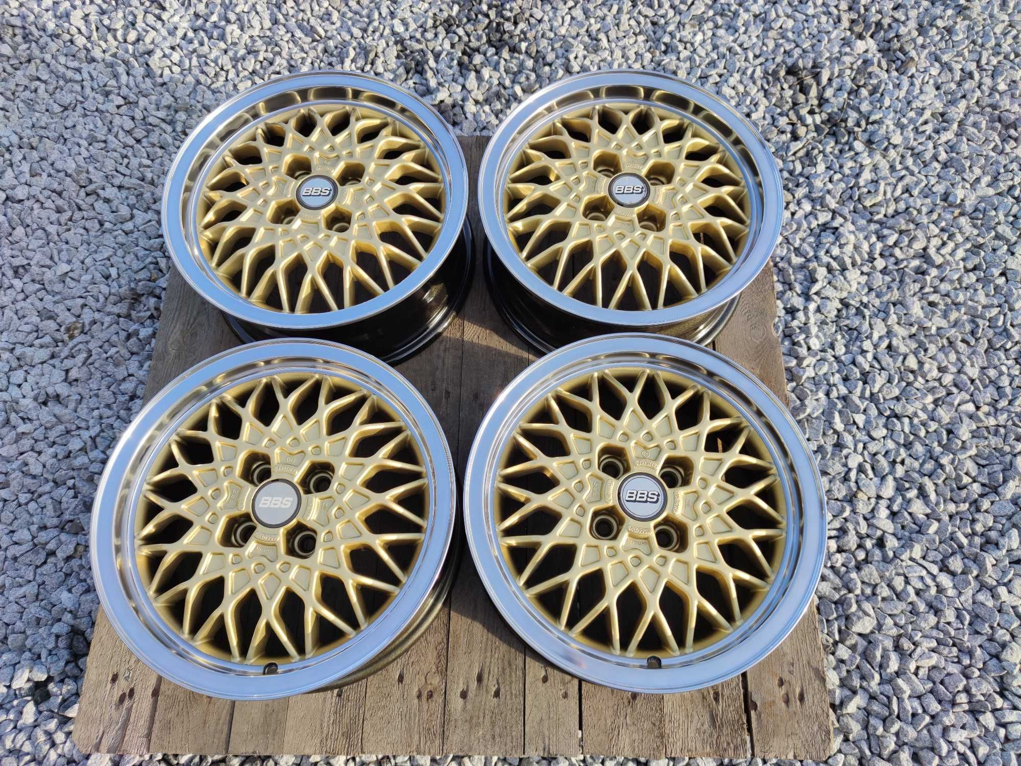 Oryginalne felgi BBS RA 15" 4x100 Golf MK1 MK2 GTI Jetta Polo