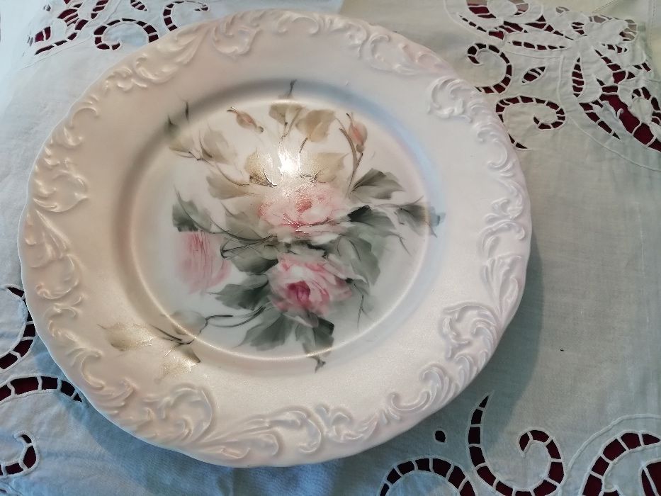 Prato pintado à mão