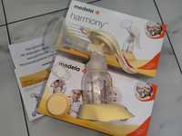 Новый механический молокоотсос medela harmony +накладки avent вподарок