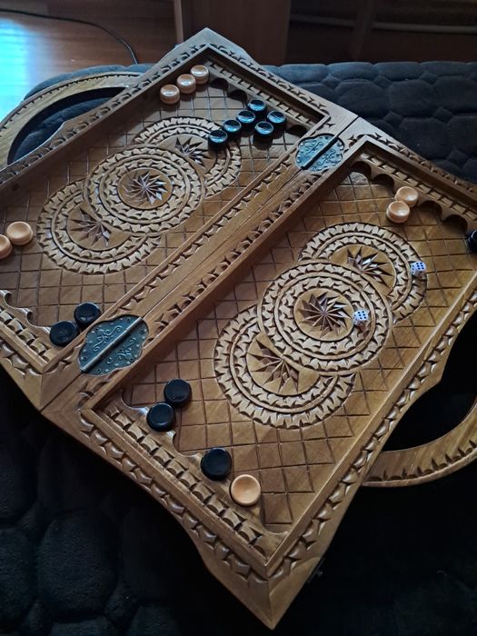 Нарды ручная работа