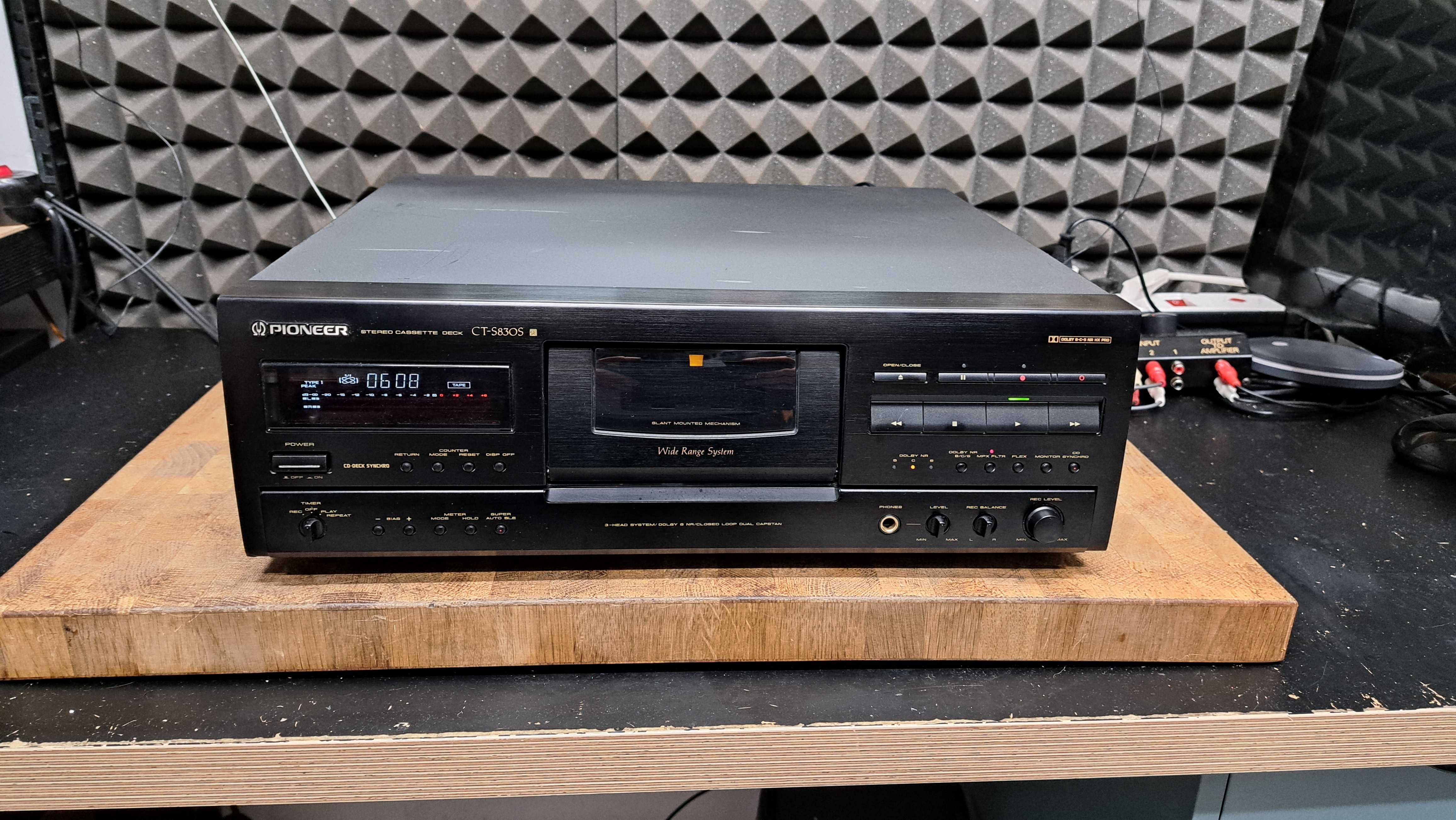 Deck Pioneer CT-S830S 3head