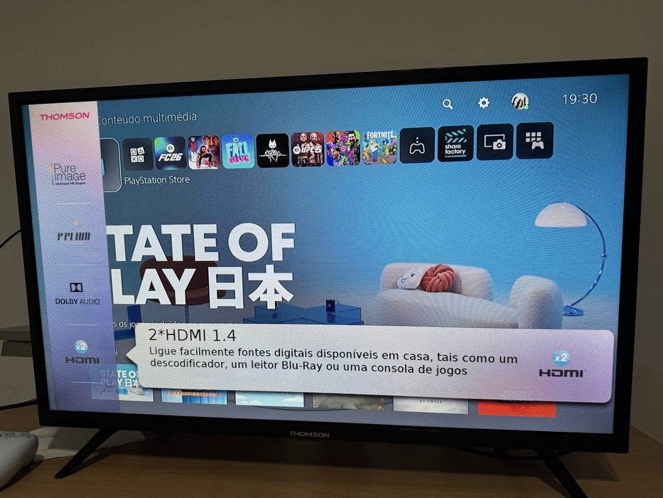 Televisão Muito boa.