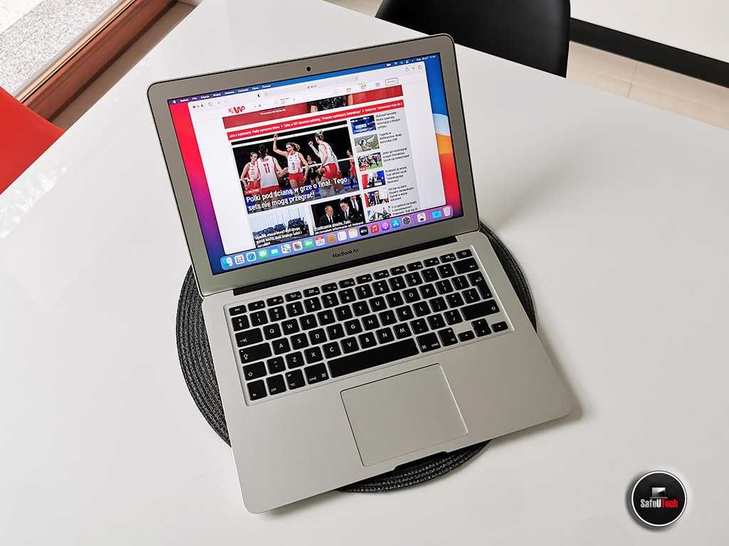 ZADBANY MacBook Air 2017 z 2019 r. A1466 i5 8GB 128GB - Bat. 91%