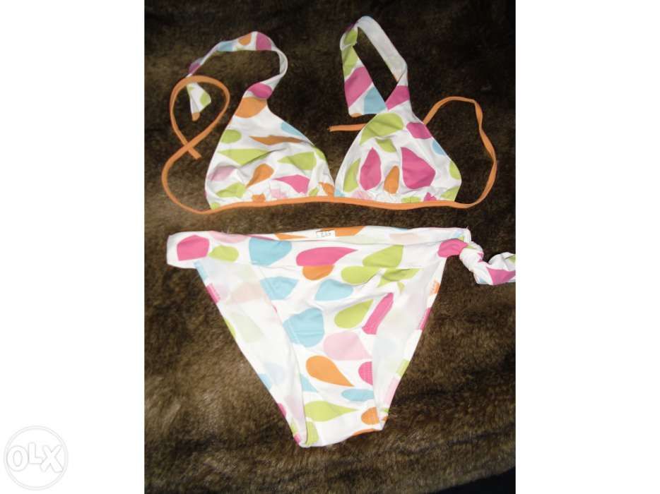 bikini bolinhas coloridas