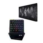 KLAWIATURA gamingowa keypad podświetlana + GRATIS