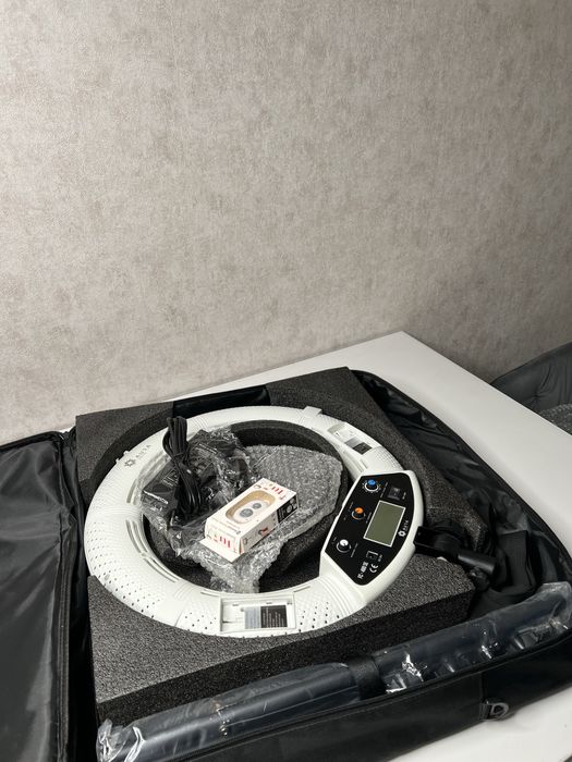 Кільцева лампа. Професійне світло