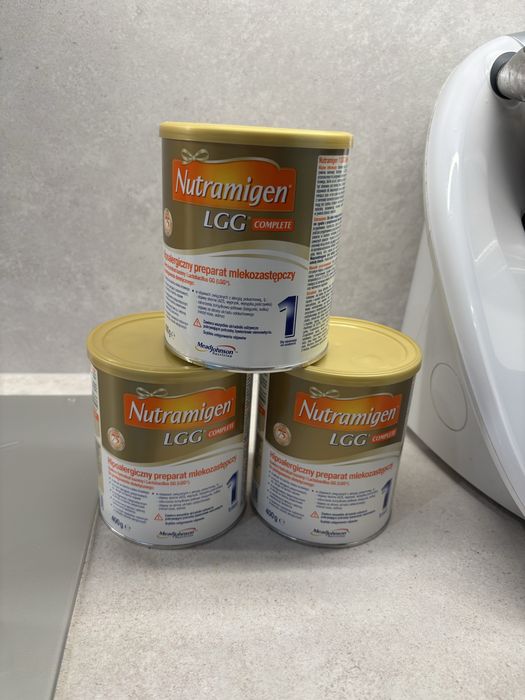 Mleko nutramigen 1. 3szt + gratis