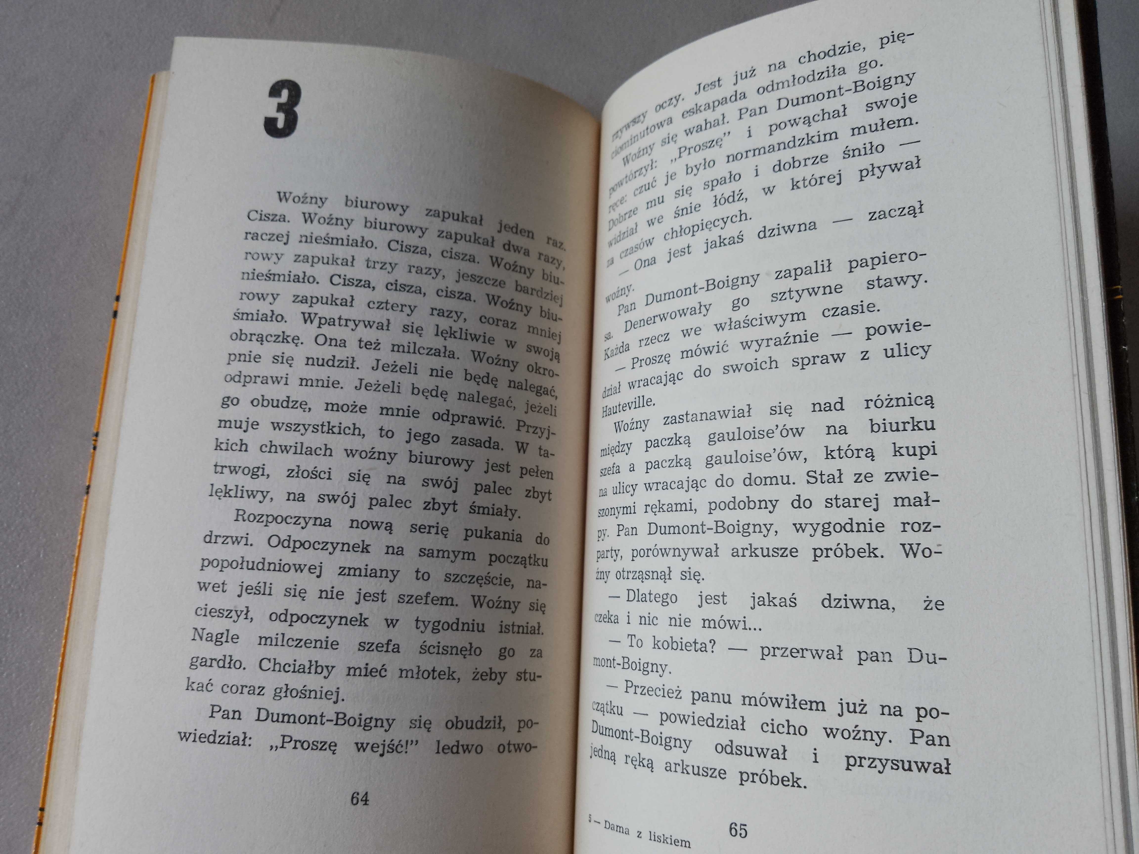 V. Leduc "Dama z liskiem" 1972