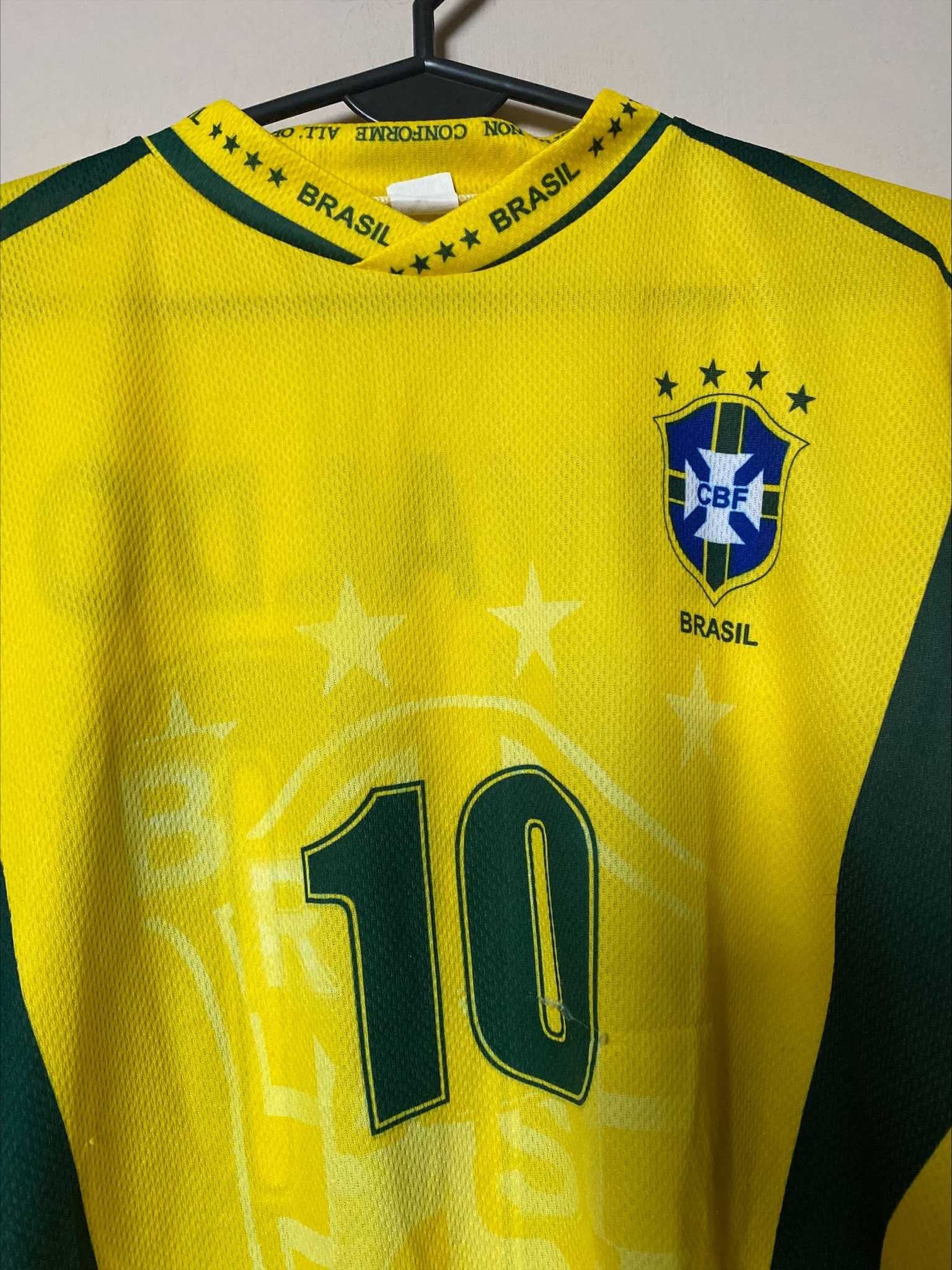 Vintage BRAZYLIA - nr 10 RIVALDO  - M - Okazja - UNIKAT