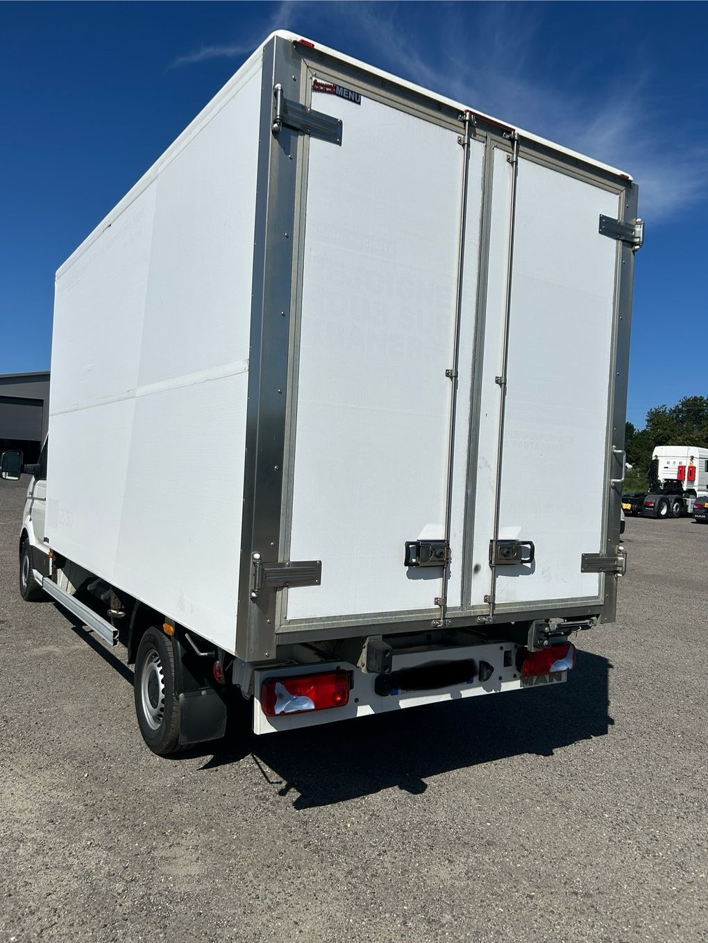 MAN TGE 3.180 4X4 Blaszak Automat Serwisowany  Kontener
