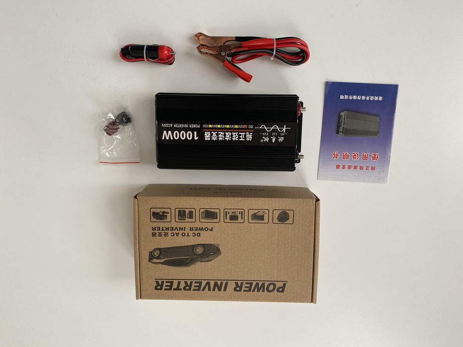 Інвертор 12v 220v з чистим синусом для котла насоса холодильника ТВ