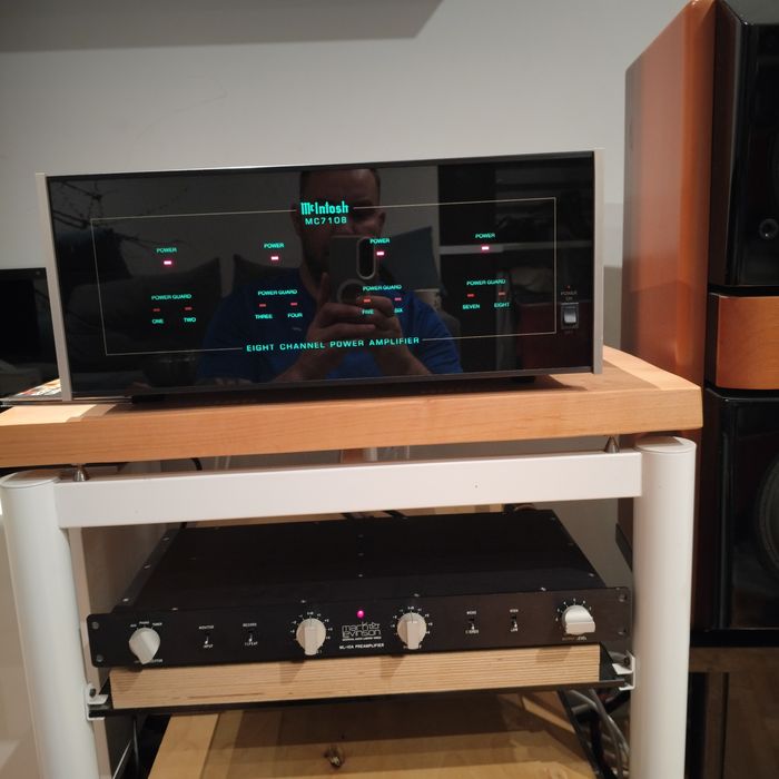 Końcówka mocy Mcintosch MC7108 nie krell accuphase zamiana
