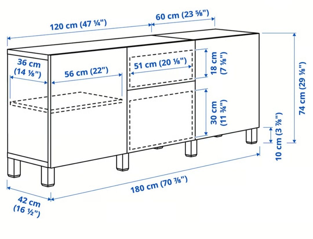 Aparador para sala IKEA