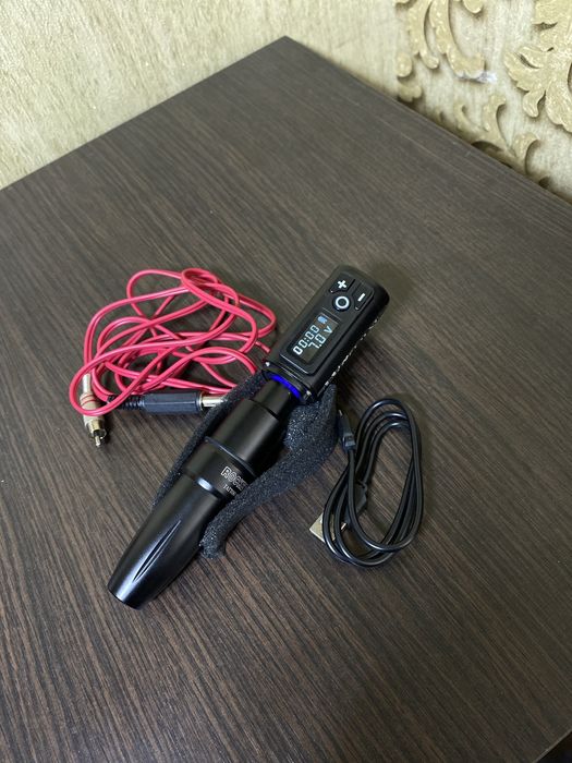 Тату машинка з блоком живлення Ambition