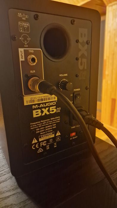 Студійні активні монітори m-audio bx5 d2