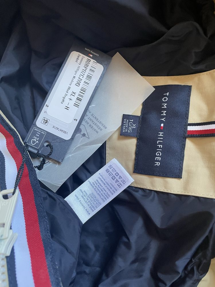 -40%$ XL 50 Tommy Hilfiger вітровка бомбер куртка мужская чоловіча