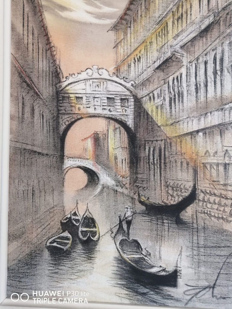Quadro original de Veneza