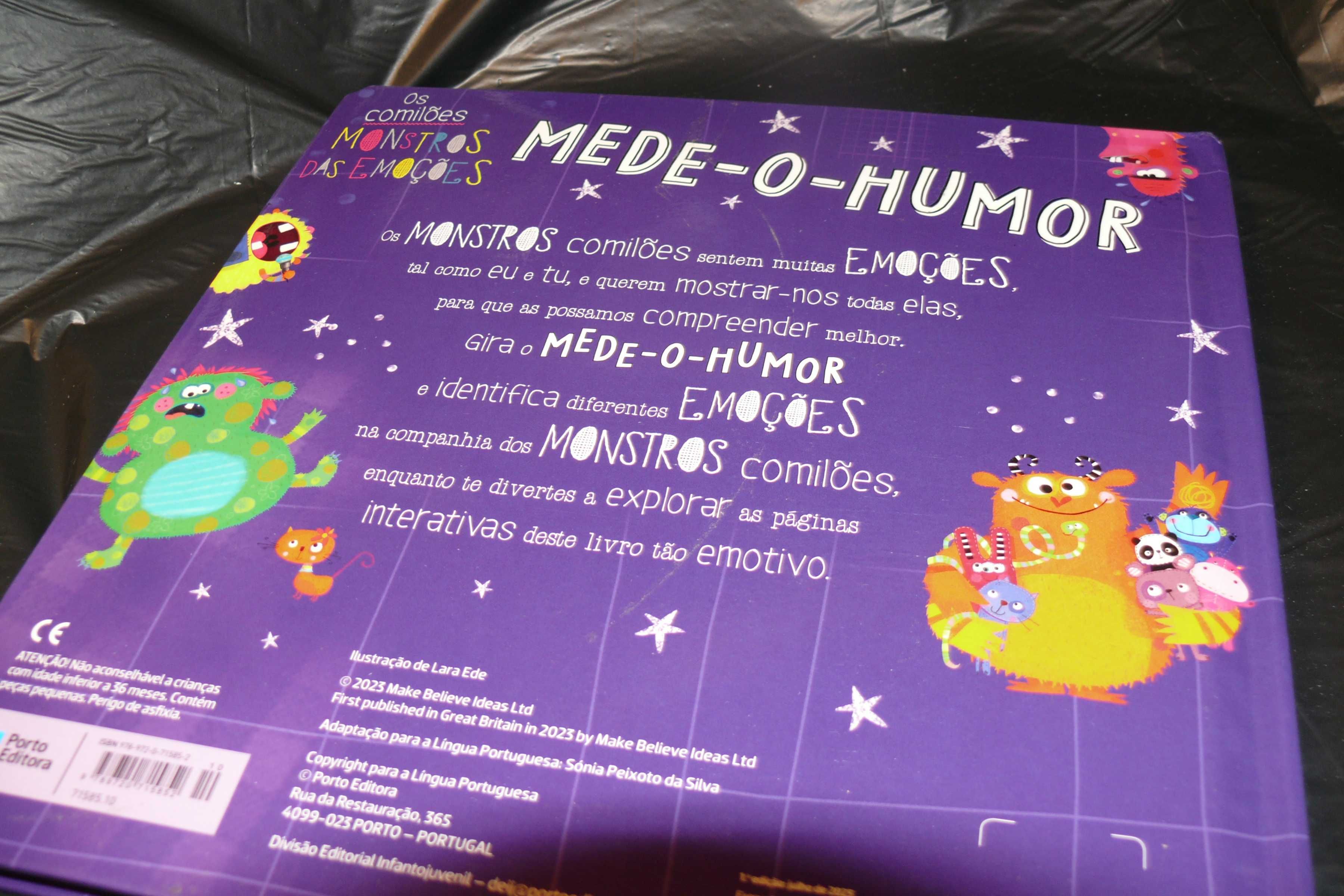 Os comilões Monstros das Emoções - Mede-o-Humor
o