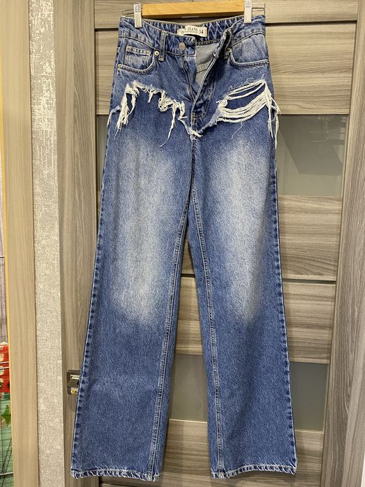 Джинси темно-сині