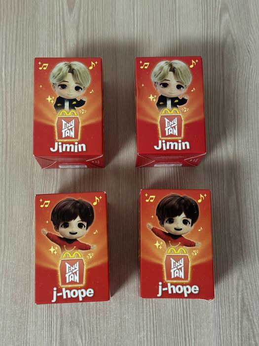 Tiny Tan фігурки Bts Jimin , J-Hope