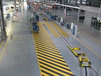 Oznakowanie Poziome Magazynów Hal Produkcyjnych Pasy Linie