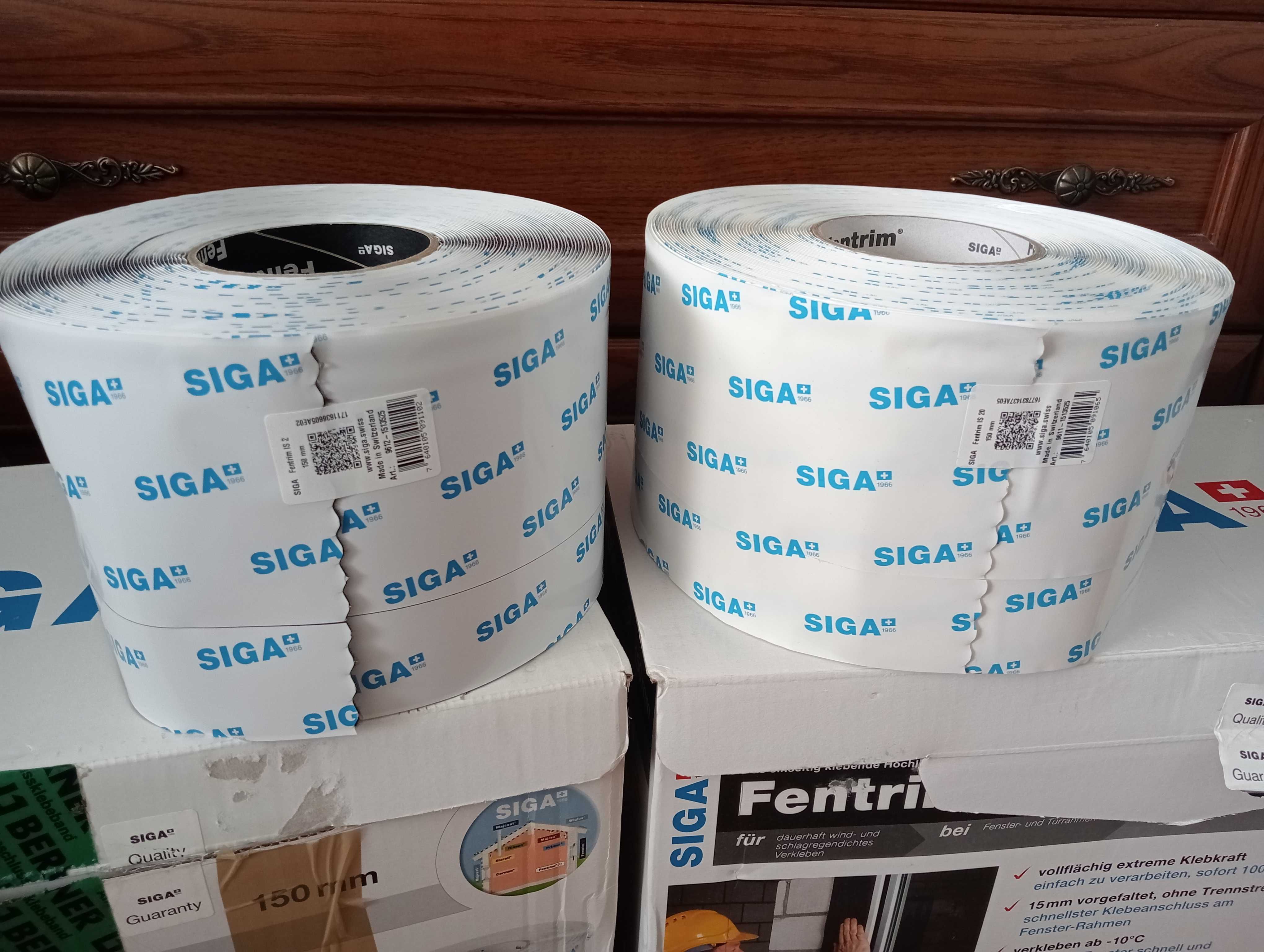 Siga Fentrim IS 2 150mm, Fentrim IS 20 ciepły szczelny montaż 150mm