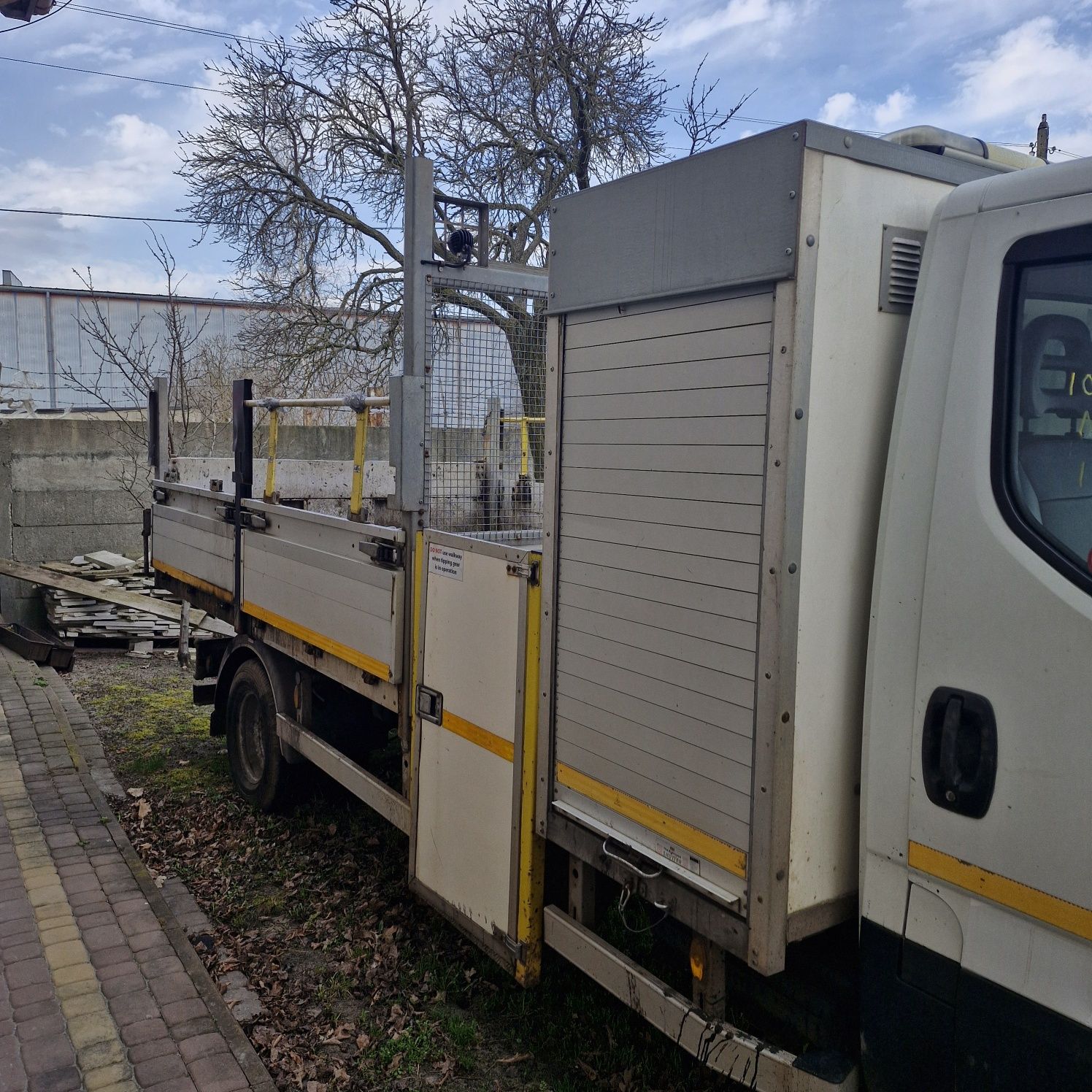 Zabudowa skrzynia wywrotka hds kiper iveco  daily 50c 70c