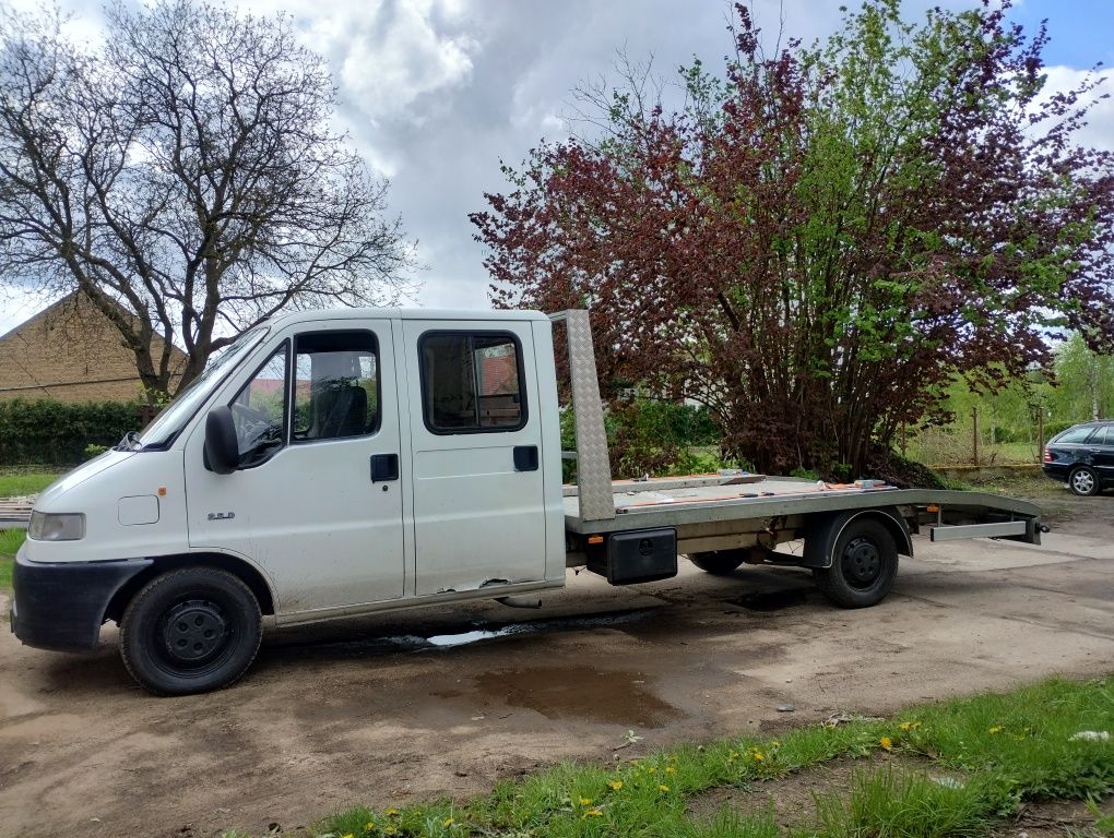 Citroen Jumper autolaweta najazd