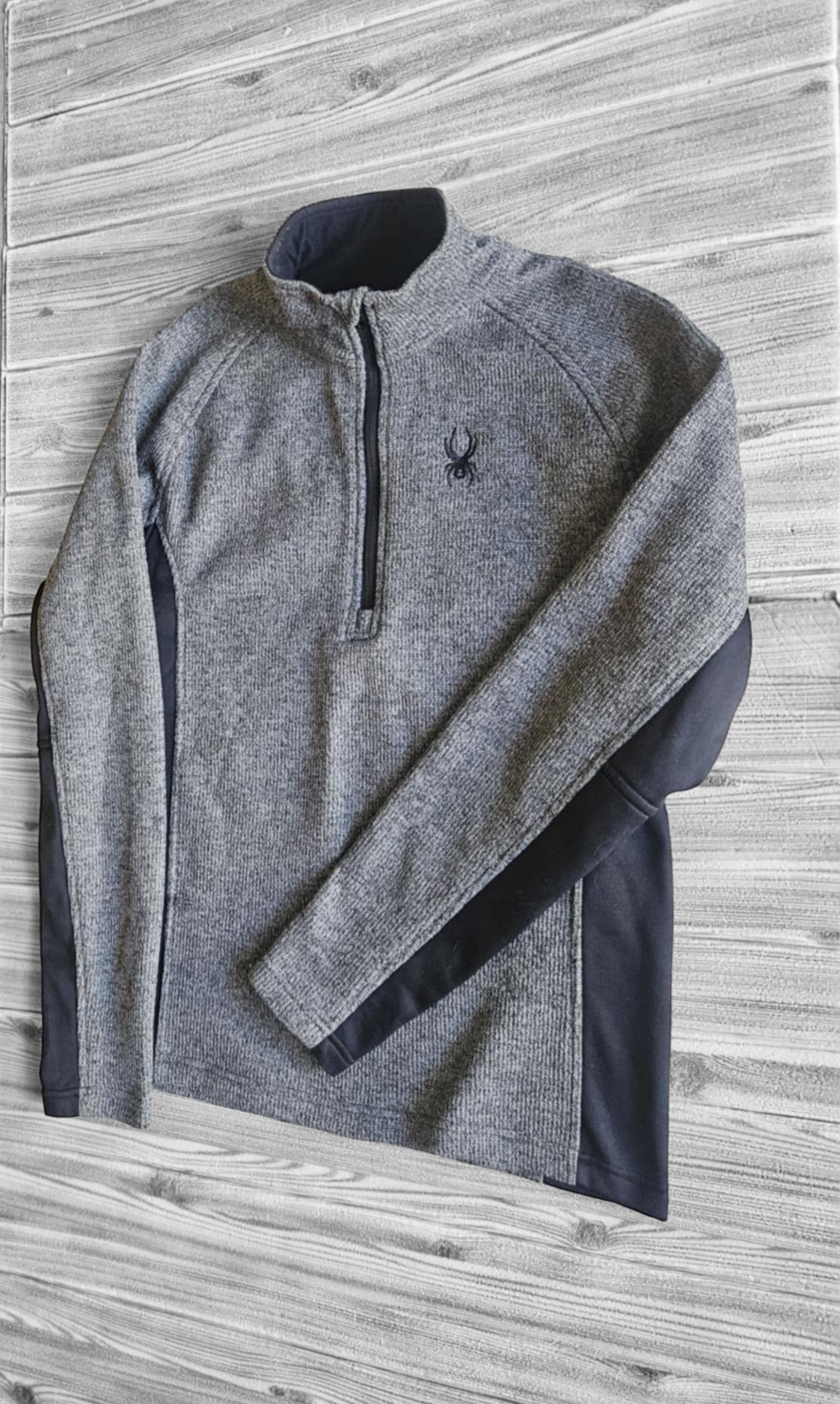 Bluza męska Spyder trekkingowa górska polar ocieplana polarem zamek M