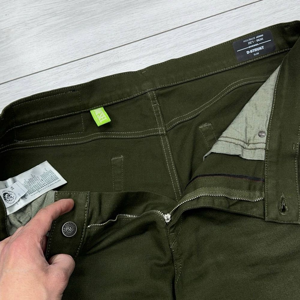 Джинсы Diesel D Strukt Slim штаны дизель штани денім стрейчеві джинс