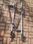 Uchwyty  na dach rowerowe aluminiowy na klucze