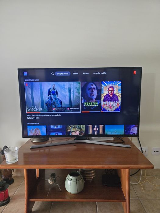 Tv samsung 40' ultrahd + cabo