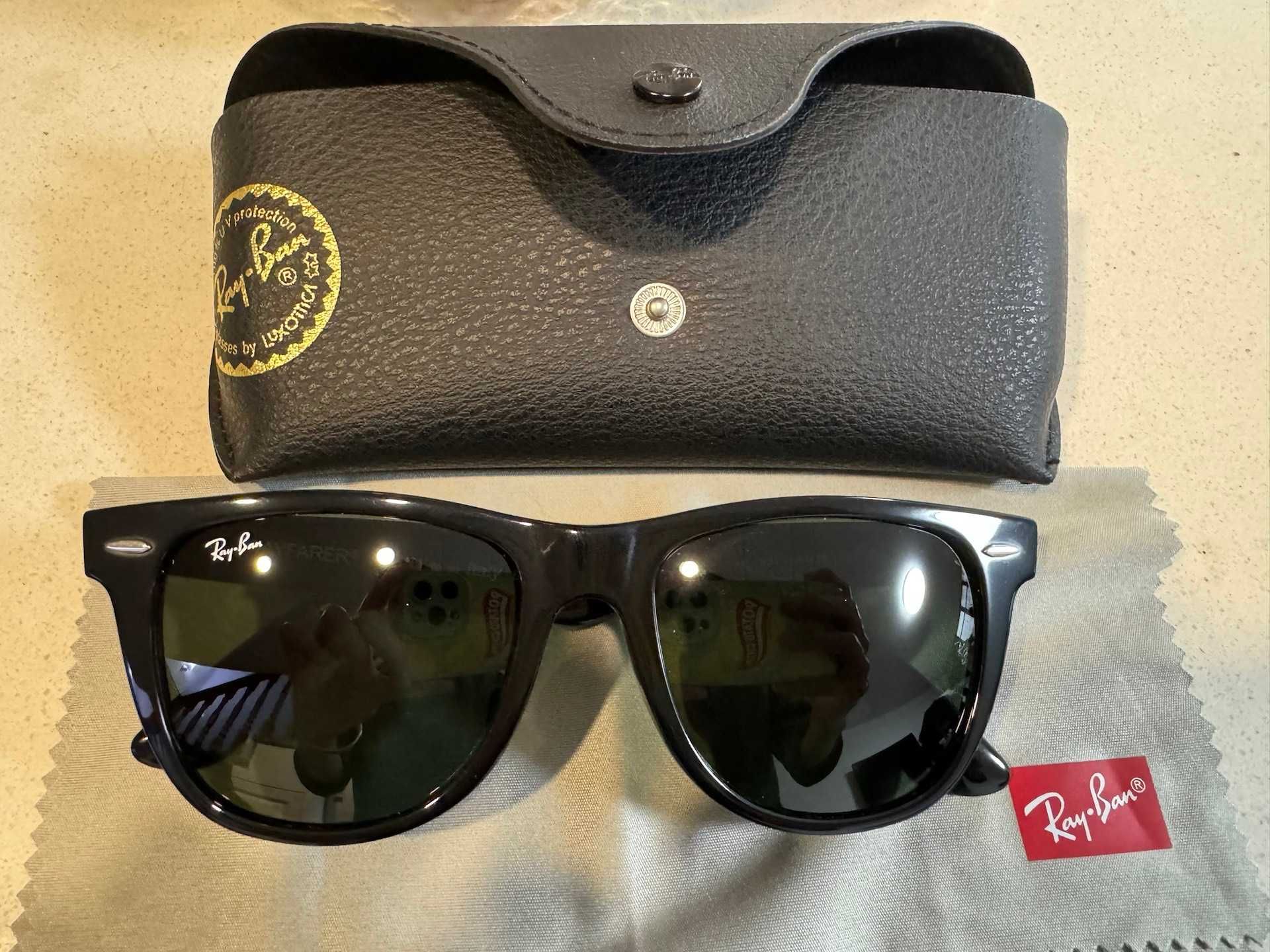 Wayfarer Sunglasses RB2140 Ray-Ban Black/Green