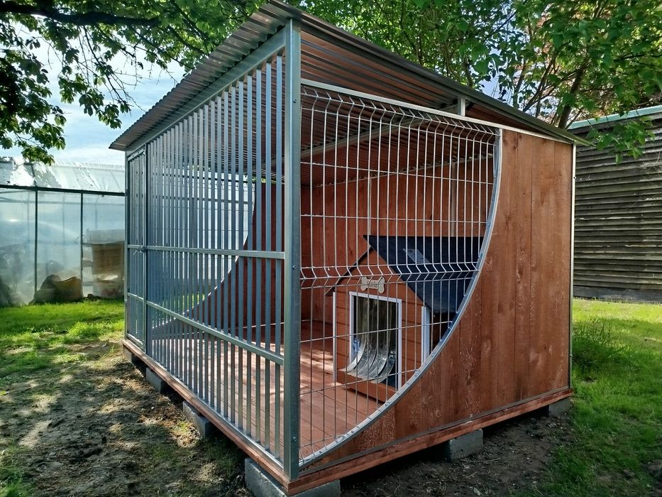 Kojec dla psa nowoczesna klatka "ŁEZKA" 3x3 3x2 2x2 6x2 4x2