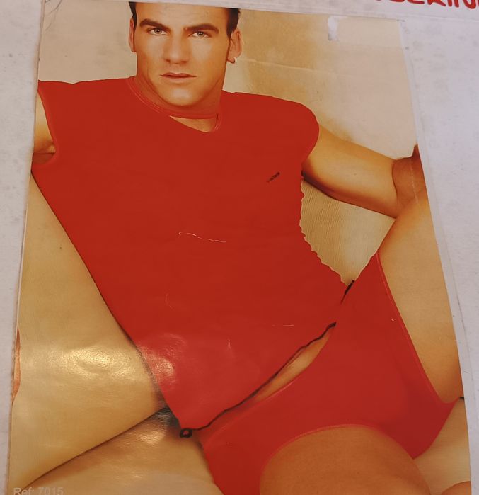 Lingerie Homem. T-shirt e Boxer. Tam. M