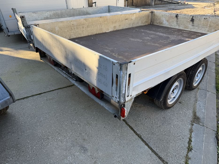 BOECKMANN 2,10x3,25m 2700DMC  2006 r przyczepa skrzyniowa