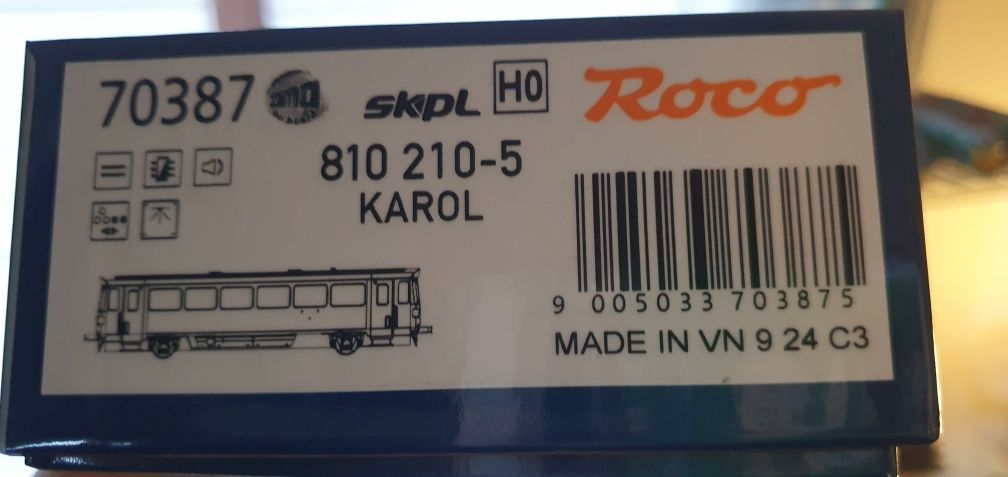 Wagon motorowy SKL.PL Karol Roco pasuje z Piko DCC