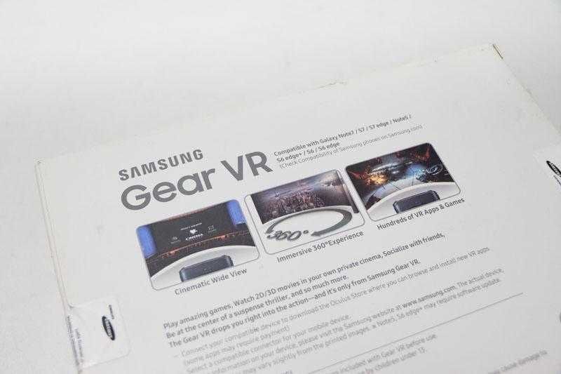 Óculos Samsung Gear VR - Novos/Selados