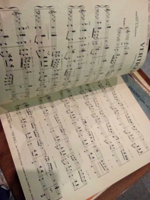 Partitura: Vertigem - José Belchior