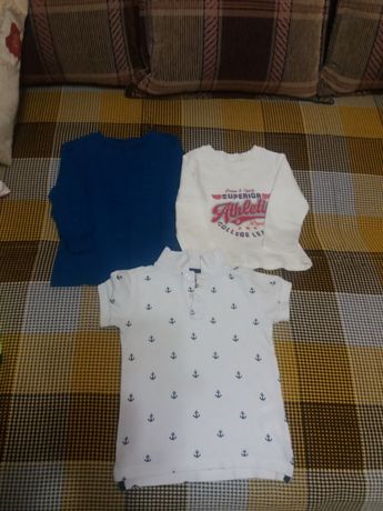 Кофта мальчик 1-2 года и футболка 1.2- 2.5. Все за 15  грн.