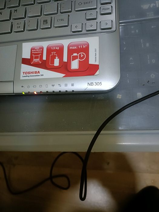 Toshiba NB 305 de 10 pulgadas